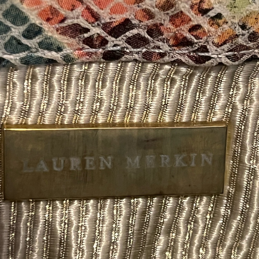 Lauren Merkin Colorful Python Small Clutch - Picture 6 of 7